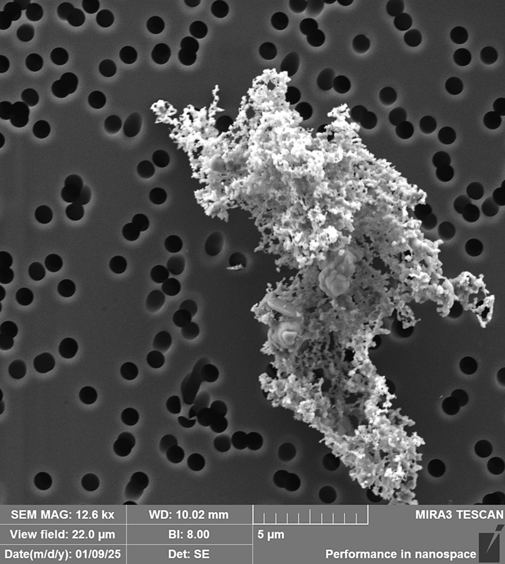 Saze z vonné tyčinky