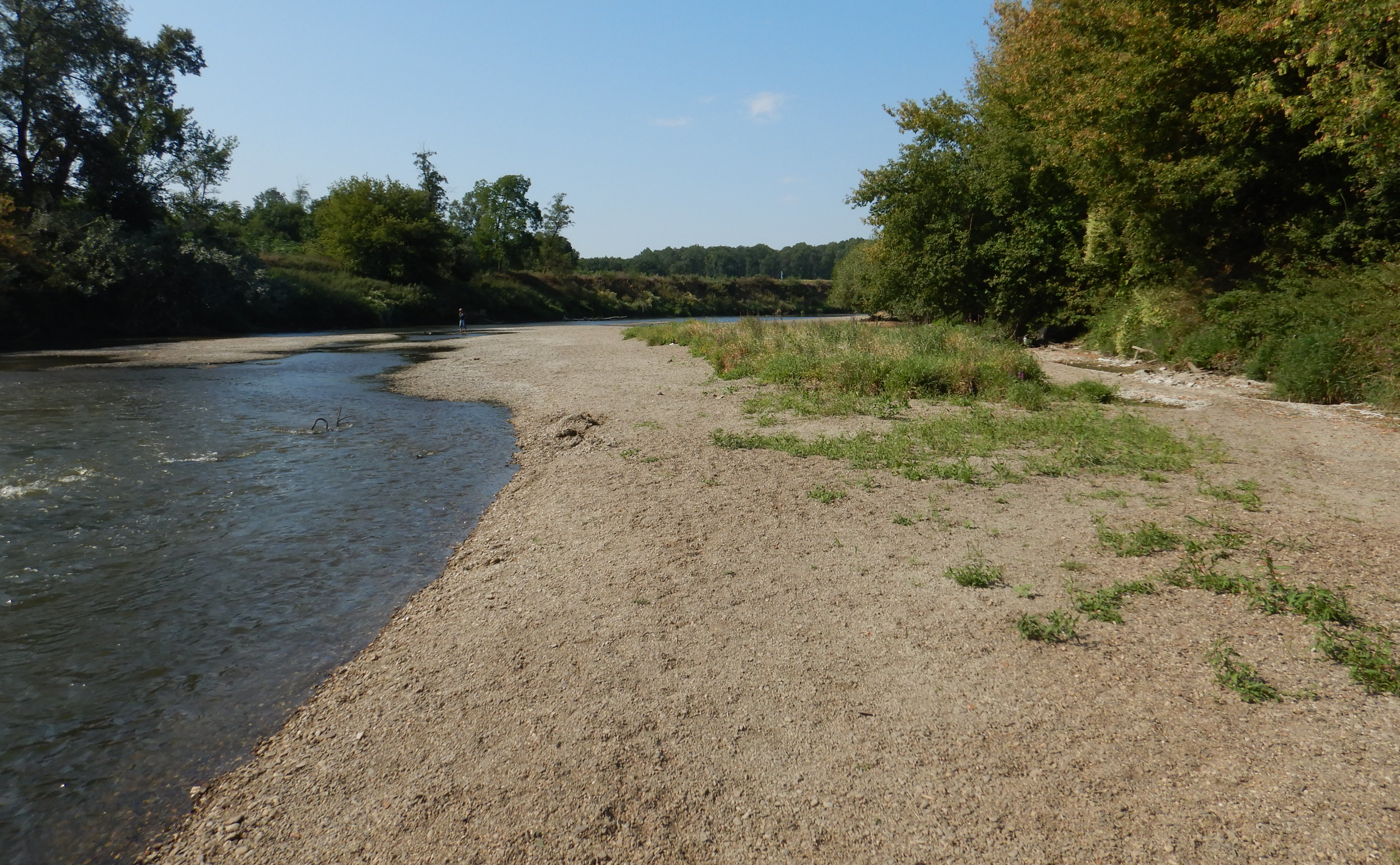 Suché řečiště řeky