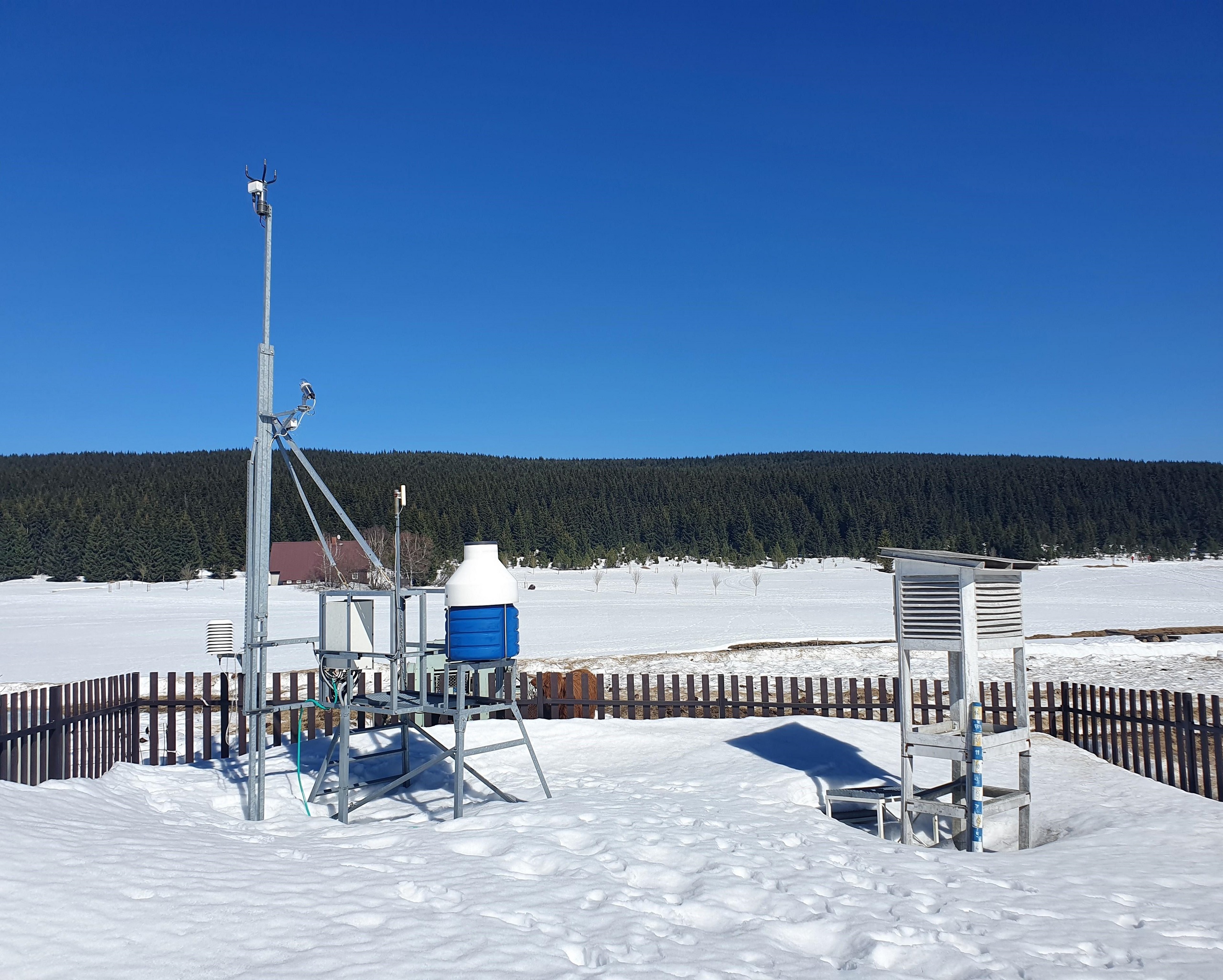 Stanice s meteorologickým měřením