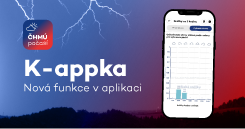 k-appka ukázka obrazovky