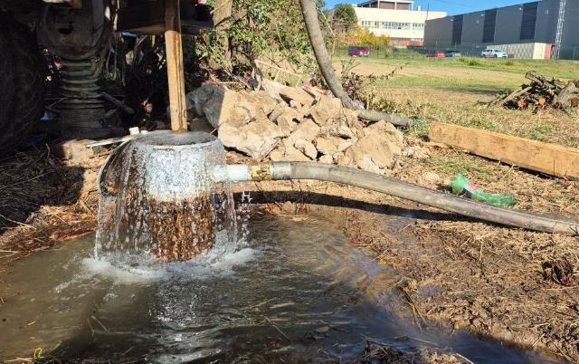 Obrázek likvidace nepotřebných hydrogeologických vrtů