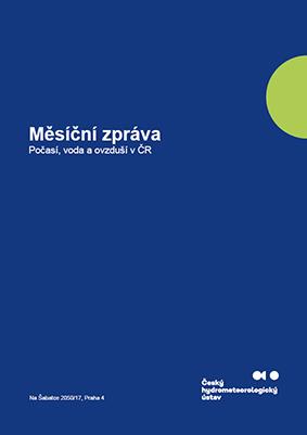 Obálka měsíční zprávy